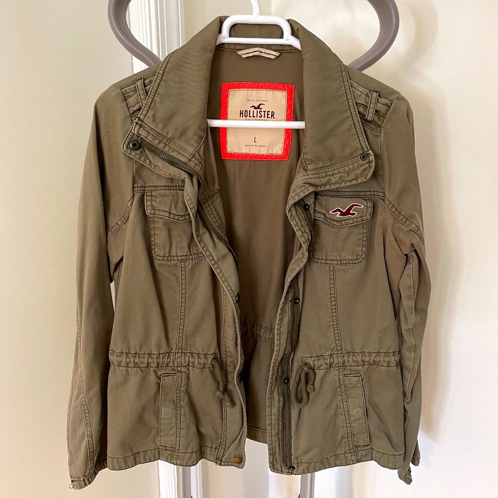 Green Jacket/Hollister-Size L